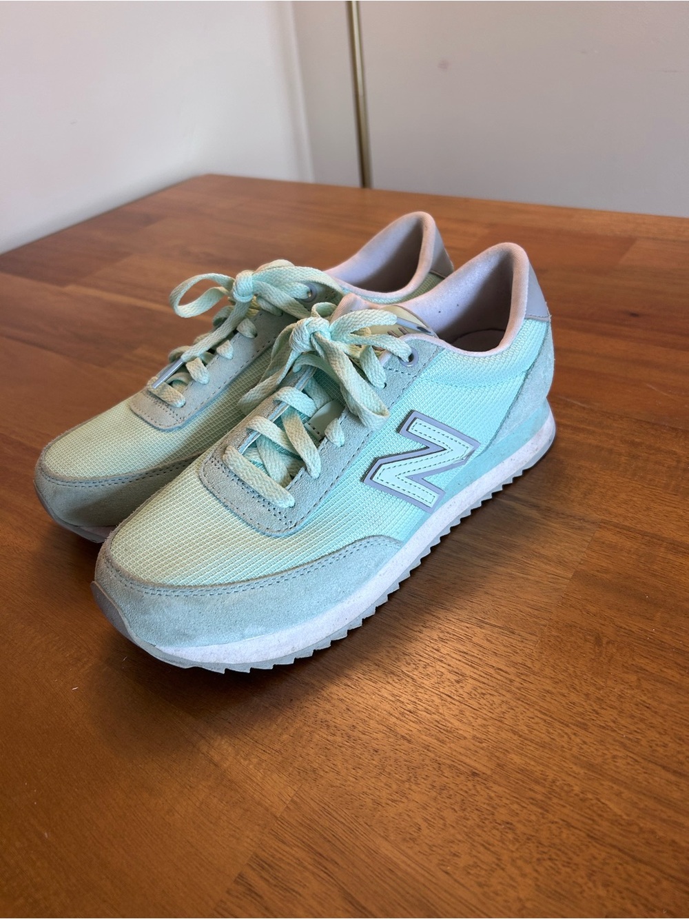 New Balance 501 Mint Green Sneakers
